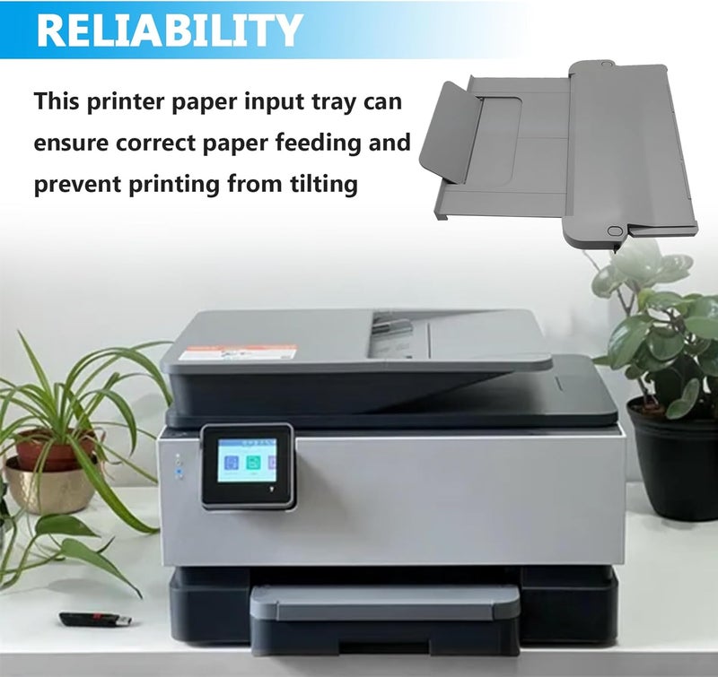 Atsuhut Printer Paper Output Tray Compatible with HP 9010 9012 9013 9014 9015 9016 9018 9019 9010E 9016E 9015E 9018E 9013E Paper Output Tray for HP OfficeJet Pro 9010 - Image 2